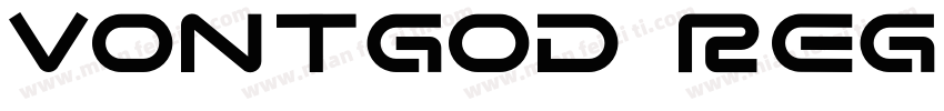 Vontgod Regular字体转换